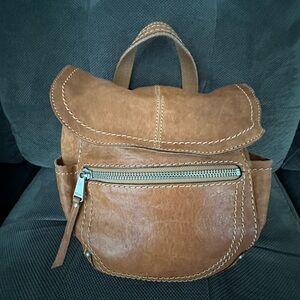 Fossil Geniuine Leather Two-way bag (crossbody&backpack)